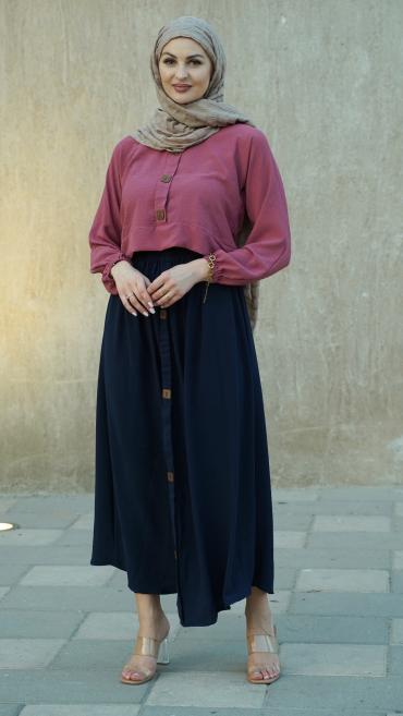 muslim midi dress Flattering and Feminine The Gresa Midi Dress in Style, Muslimah fashion, Muslim Women, Women Dress, Islamic Dress